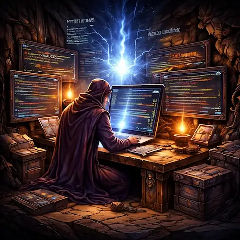 Handcode und saubere Struktur